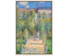 Artgeist Paveikslas - Claude Monet – Monet’s Garden at Vétheuil