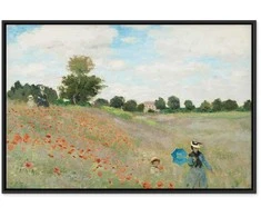 Artgeist Paveikslas - Claude Monet – Poppy Field near Argenteuil