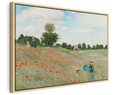 Artgeist Paveikslas - Claude Monet – Poppy Field near Argenteuil