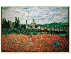 Artgeist Paveikslas - Claude Monet – Poppy Field near Vétheuil