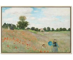 Artgeist Paveikslas - Claude Monet – Poppy Field near Argenteuil