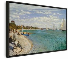 Artgeist Paveikslas - Claude Monet – Regatta at Sainte-Adresse