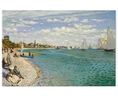 Artgeist Paveikslas - Claude Monet – Regatta at Sainte-Adresse