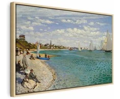 Artgeist Paveikslas - Claude Monet – Regatta at Sainte-Adresse