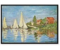 Artgeist Paveikslas - Claude Monet – Regattas at Argenteuil