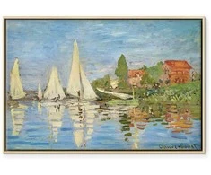 Artgeist Paveikslas - Claude Monet – Regattas at Argenteuil