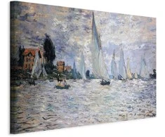 Artgeist Paveikslas - Claude Monet - Sailboats, Regatta in Argenteuil