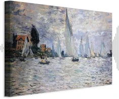 Artgeist Paveikslas - Claude Monet - Sailboats, Regatta in Argenteuil