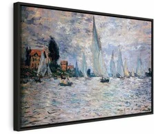 Artgeist Paveikslas - Claude Monet - Sailboats, Regatta in Argenteuil