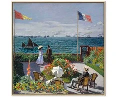 Artgeist Paveikslas - Claude Monet – Terrace at Sainte-Adresse