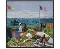 Artgeist Paveikslas - Claude Monet – Terrace at Sainte-Adresse