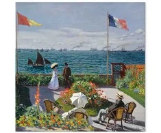 Artgeist Paveikslas - Claude Monet – Terrace at Sainte-Adresse