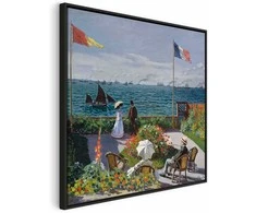 Artgeist Paveikslas - Claude Monet – Terrace at Sainte-Adresse
