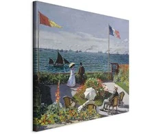 Artgeist Paveikslas - Claude Monet – Terrace at Sainte-Adresse
