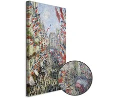 Artgeist Paveikslas - Claude Monet – The Rue Montorgueil in Paris, Celebration of June 30, 1896