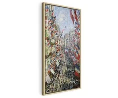 Artgeist Paveikslas - Claude Monet – The Rue Montorgueil in Paris, Celebration of June 30, 1896