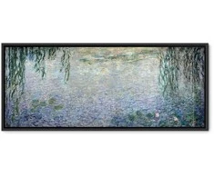 Artgeist Paveikslas - Claude Monet – The Water Lilies – Clear Morning with Willows