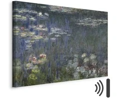 Artgeist Paveikslas - Claude Monet – Waterlilies: Žalias Reflections