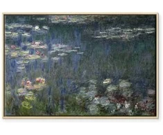 Artgeist Paveikslas - Claude Monet – Waterlilies: Žalias Reflections