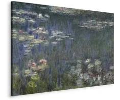 Artgeist Paveikslas - Claude Monet – Waterlilies: Žalias Reflections