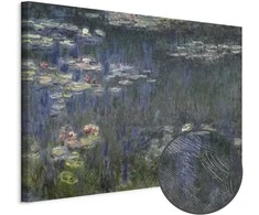 Artgeist Paveikslas - Claude Monet – Waterlilies: Žalias Reflections