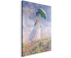 Artgeist Paveikslas - Claude Monet – Woman with a Parasol, facing right