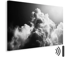 Artgeist Paveikslas - Clouds Like from Dreams: Let the Sun Illuminate Your Day – A Visual Feast
