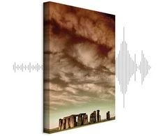 Artgeist Paveikslas - Clouds Over Stonehenge (1 Part) Vertical