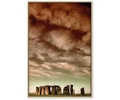 Artgeist Paveikslas - Clouds Over Stonehenge (1 Part) Vertical