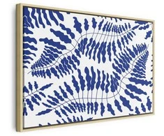 Artgeist Paveikslas - Cobalt fern
