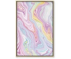 Artgeist Paveikslas - Colorful Dream - Abstract Shapes in Pastel Colors