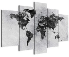 Artgeist Paveikslas - Concrete World (5 Parts) Wide