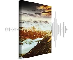 Artgeist Paveikslas - Copper Mountains (1 Part) Vertical