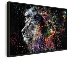 Artgeist Paveikslas - Crazy Lion (1 Part) Wide