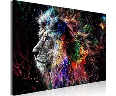 Artgeist Paveikslas - Crazy Lion (1 Part) Wide