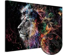 Artgeist Paveikslas - Crazy Lion (1 Part) Wide