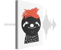 Artgeist Paveikslas - Crazy Sloth (1 Part) Vertical