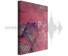 Artgeist Paveikslas - Crimson Abstraction (1 Part) Vertical