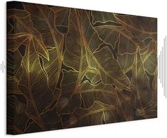 Artgeist Paveikslas - Dance of Golden Leaves (1 Part) Wide