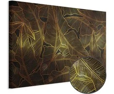 Artgeist Paveikslas - Dance of Golden Leaves (1 Part) Wide