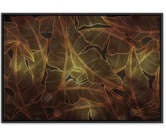 Artgeist Paveikslas - Dance of Golden Leaves (1 Part) Wide