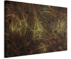 Artgeist Paveikslas - Dance of Golden Leaves (1 Part) Wide