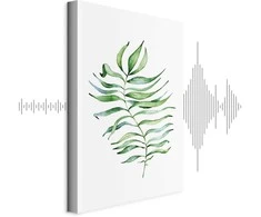 Artgeist Paveikslas - Dancing Leaf (1 Part) Vertical