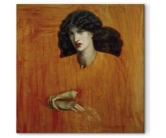 Artgeist Paveikslas - Dante Gabriel Rossetti – La Donna della Finestra