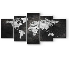 Artgeist Paveikslas - Dark World (5 Parts) Wide