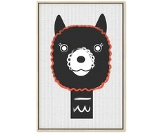 Artgeist Paveikslas - Decorative Alpaca (1 Part) Vertical