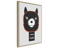 Artgeist Paveikslas - Decorative Alpaca (1 Part) Vertical