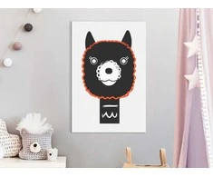 Artgeist Paveikslas - Decorative Alpaca (1 Part) Vertical