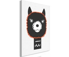 Artgeist Paveikslas - Decorative Alpaca (1 Part) Vertical