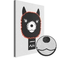 Artgeist Paveikslas - Decorative Alpaca (1 Part) Vertical